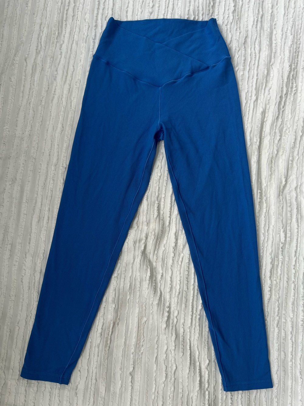 High-Waist Performance Leggings in Royal Blue
